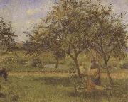 Camille Pissarro The Wheelbarrow oil painting